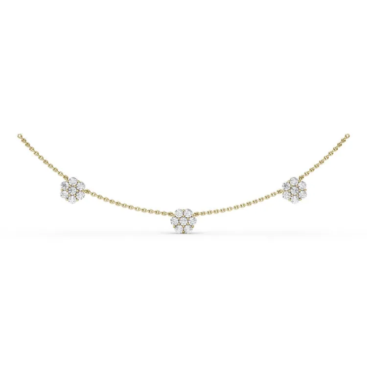 Petals Of Love Diamond Necklace