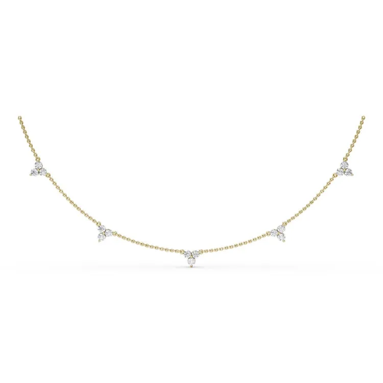 Petals Of Love Diamond Necklace