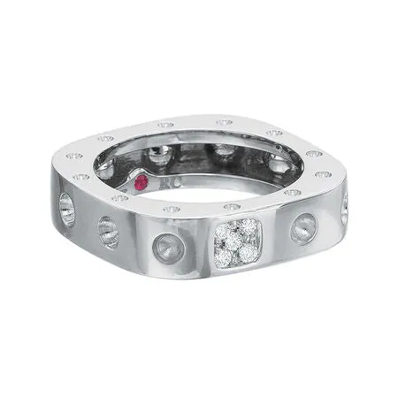 ROBERTO COIN 18K YELLOW GOLD 0.67CT DIAMOND RING FROM THE POIS MOI COLLECTION