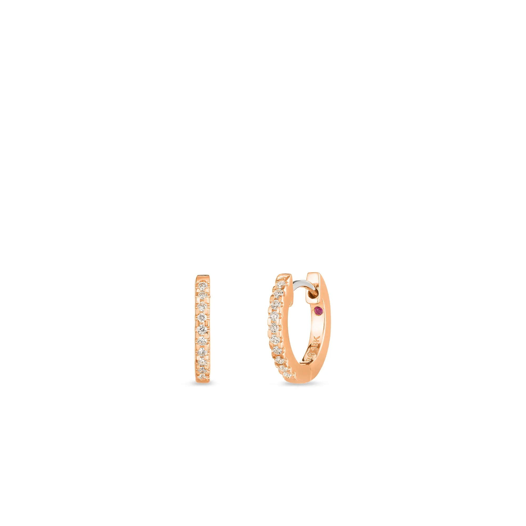 ROBERTOCOIN 18KR.09CT SMLHOOPS 002026AXERX0