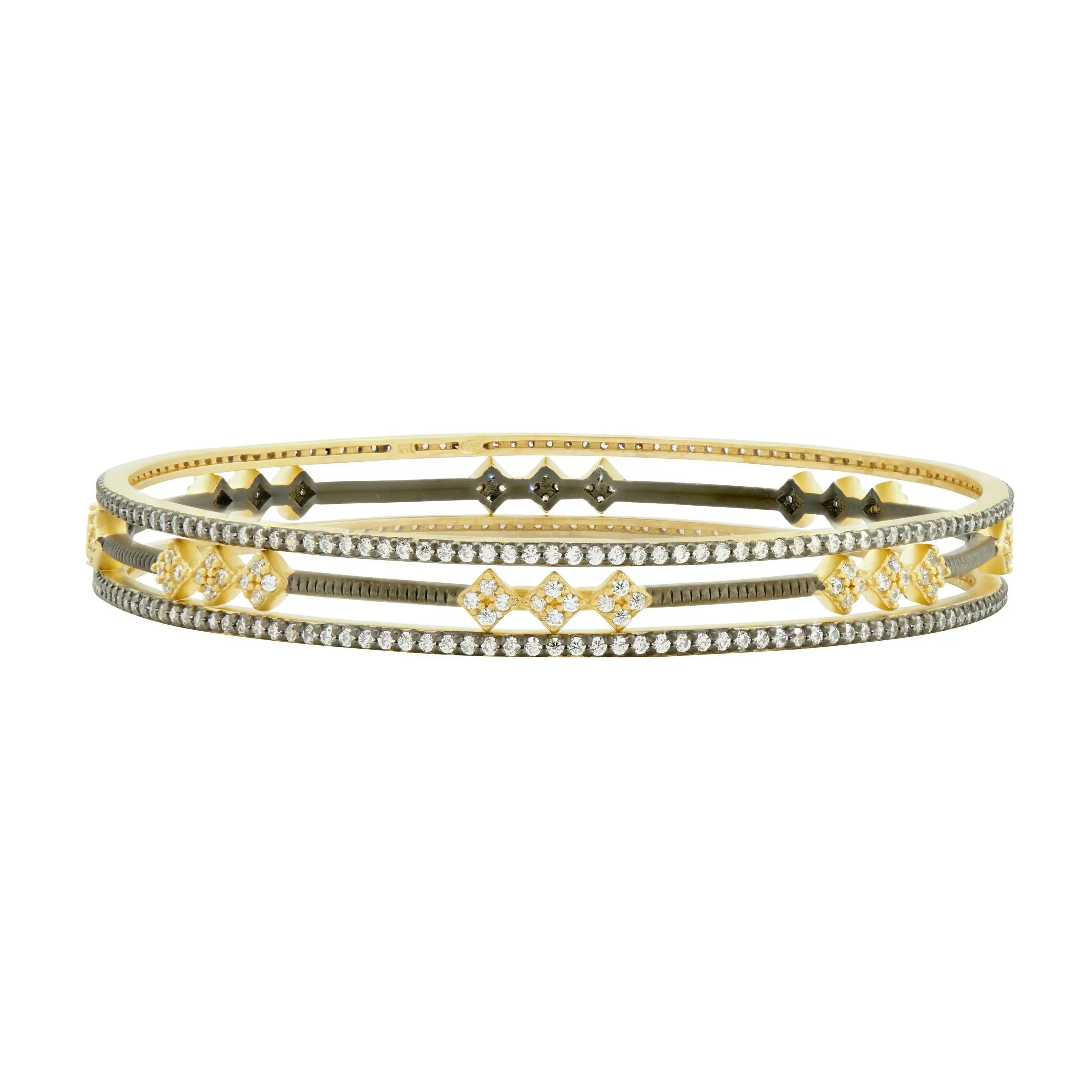 Rose D'or 3-Stack Slide Bangles