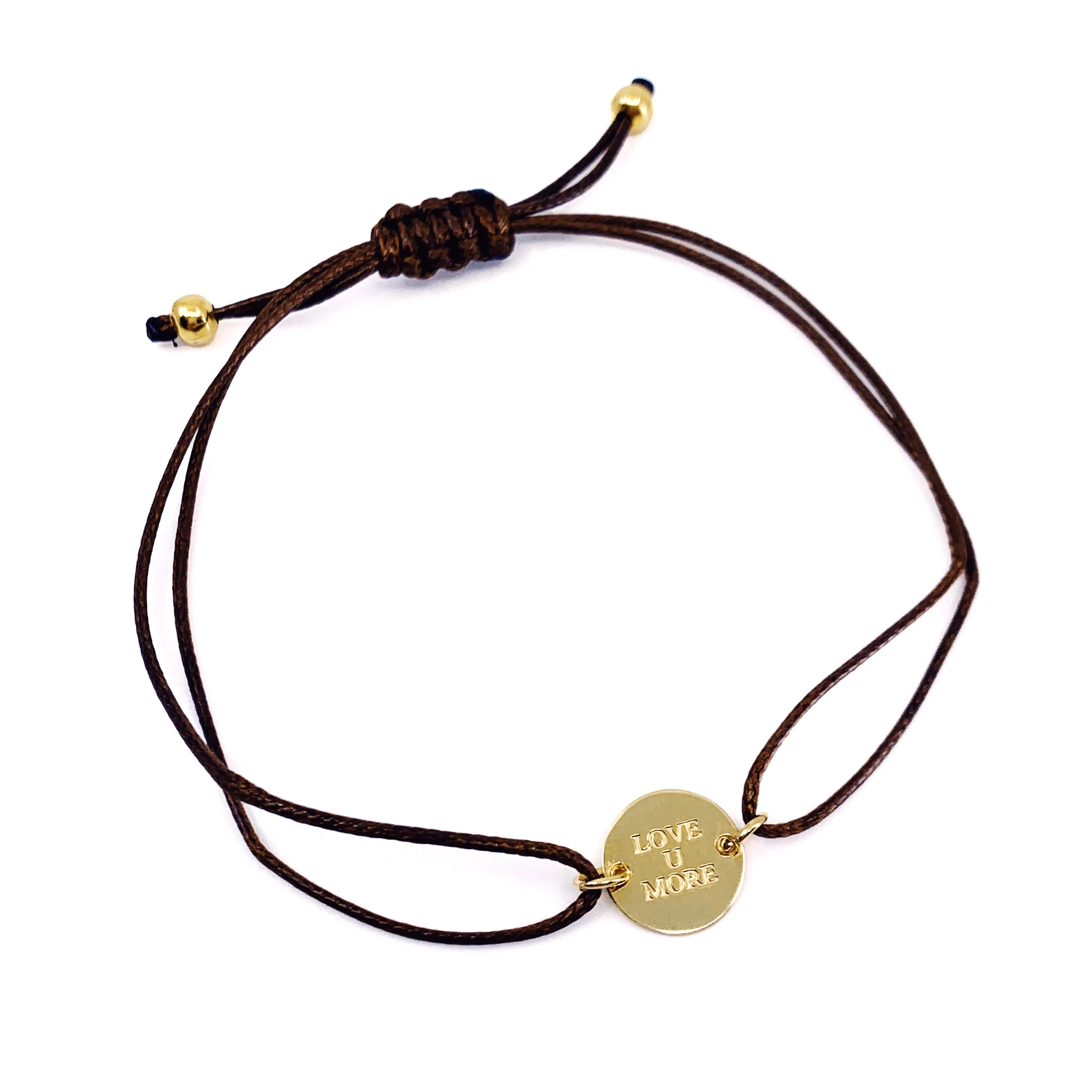 Savannah Bracelet with Mini Love You More Coin