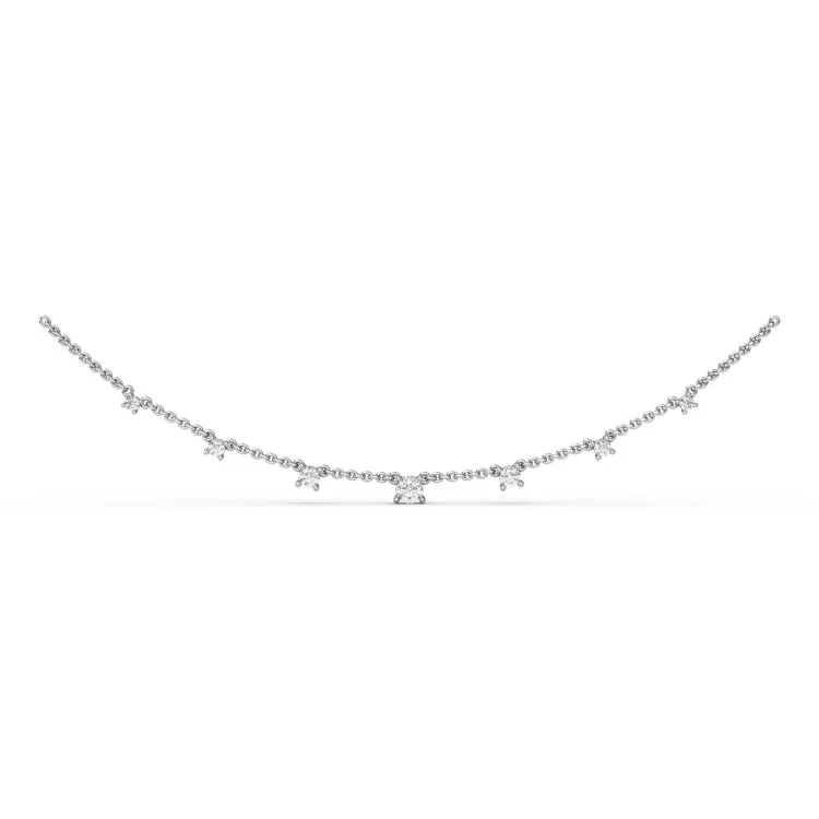 Shared Prong Diamond Necklace