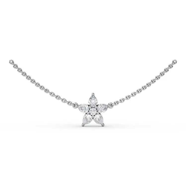 Shine Bright Diamond Star Necklace