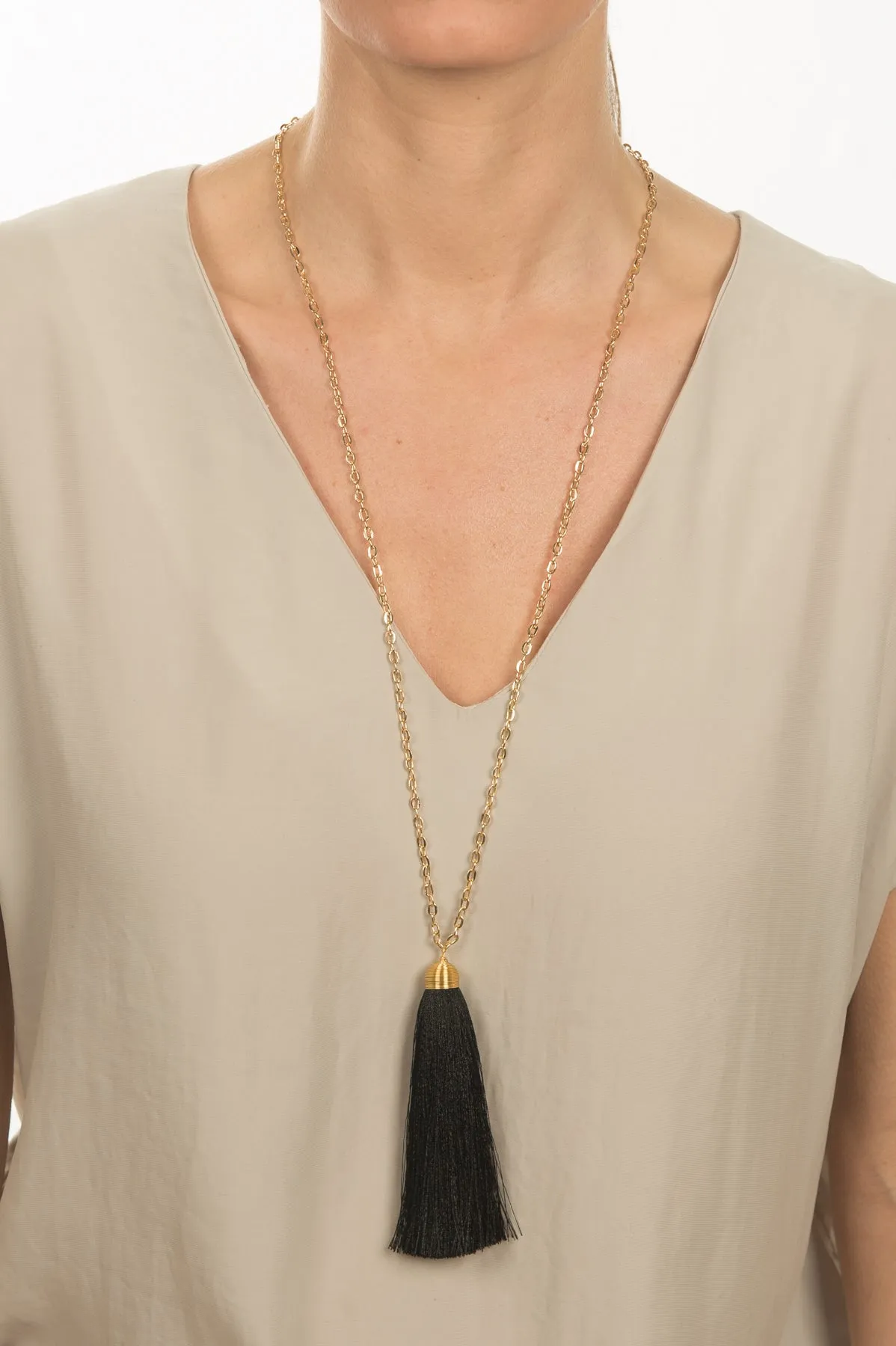 Tassel Pendant Necklace