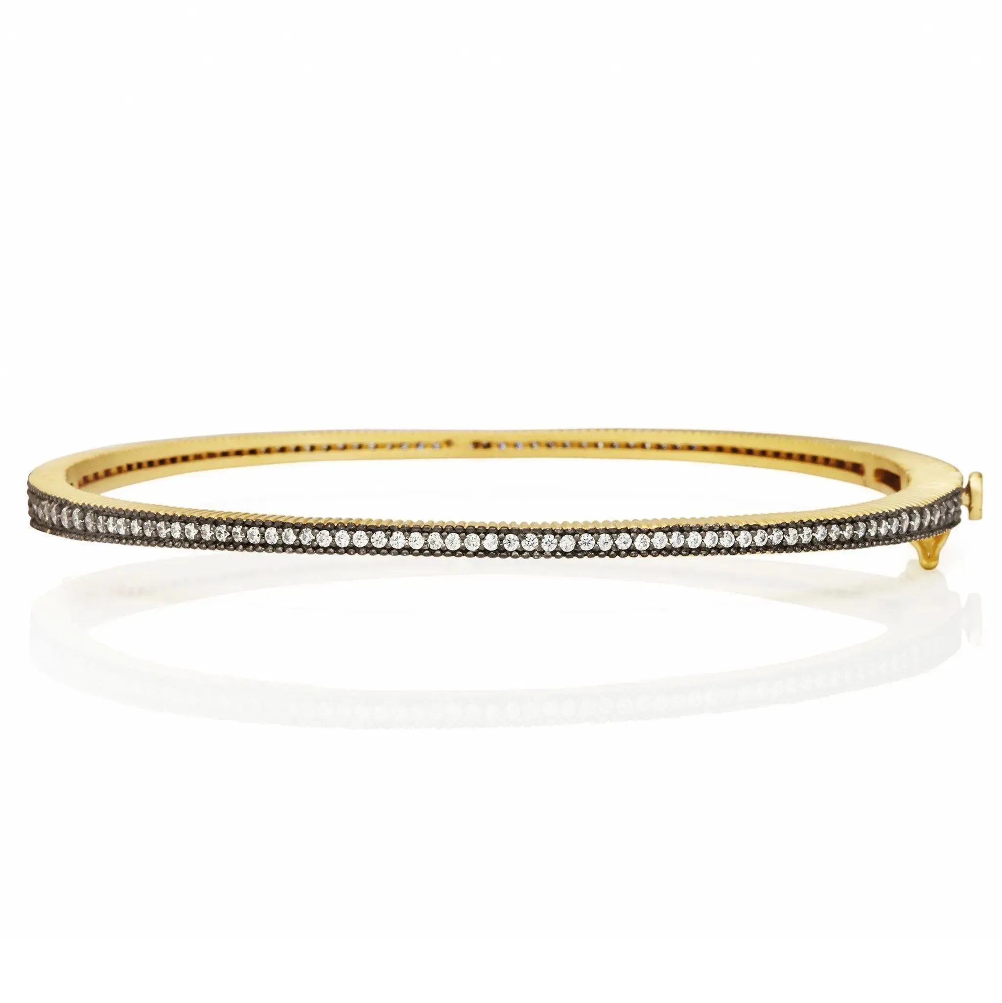 The Classic Pav Hinge Bangle
