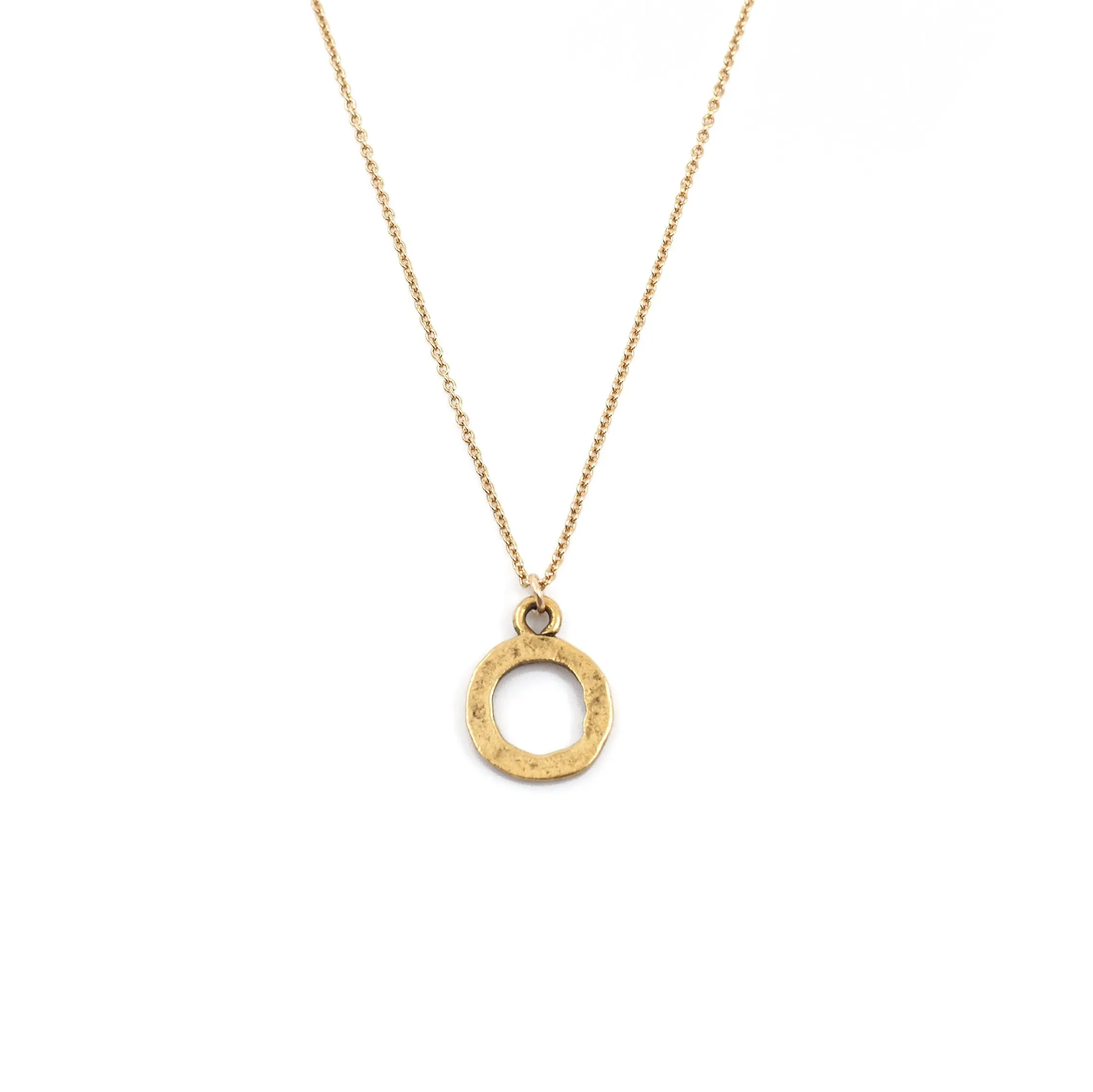 The Full Circle Gold Necklace