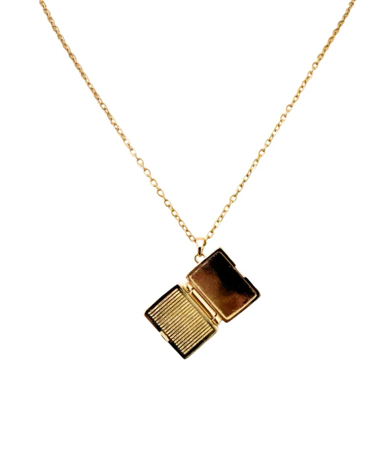 The Locket Square Necklace