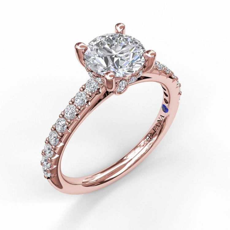 Timeless Single Row Engagement Ring