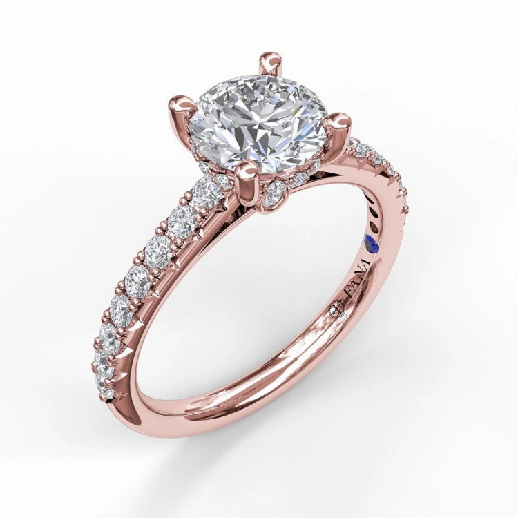Timeless Single Row Engagement Ring