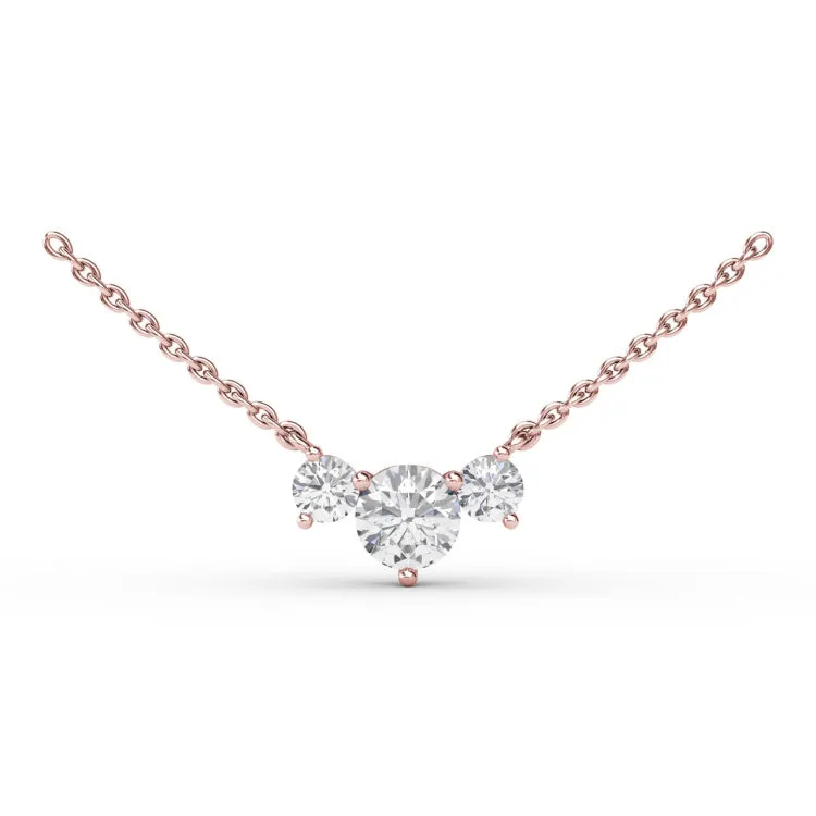 Trio Diamond Necklace