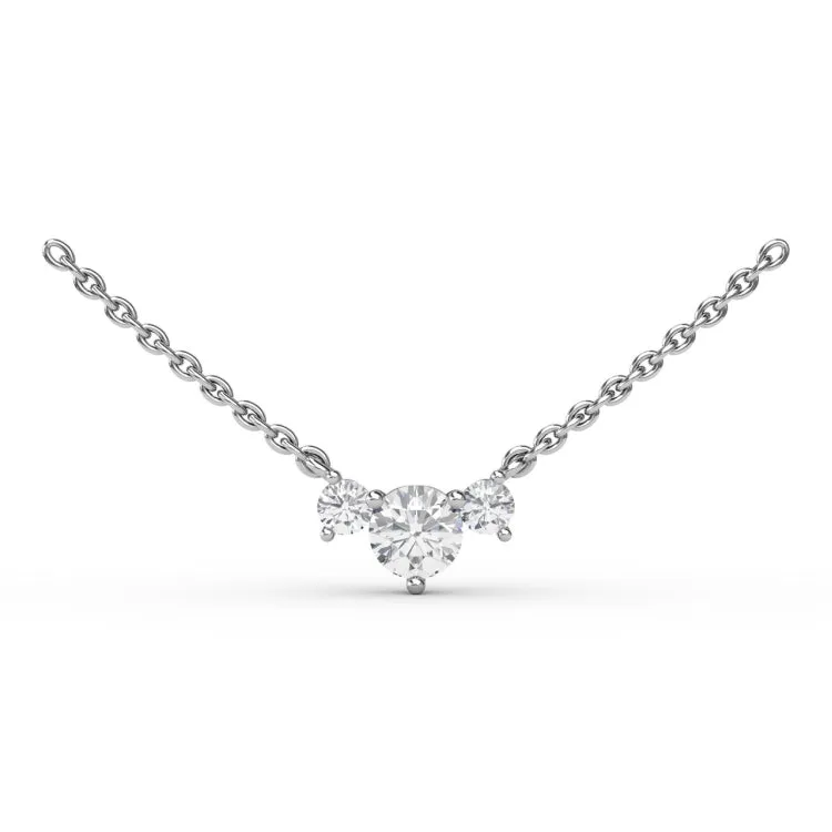 Trio Diamond Necklace